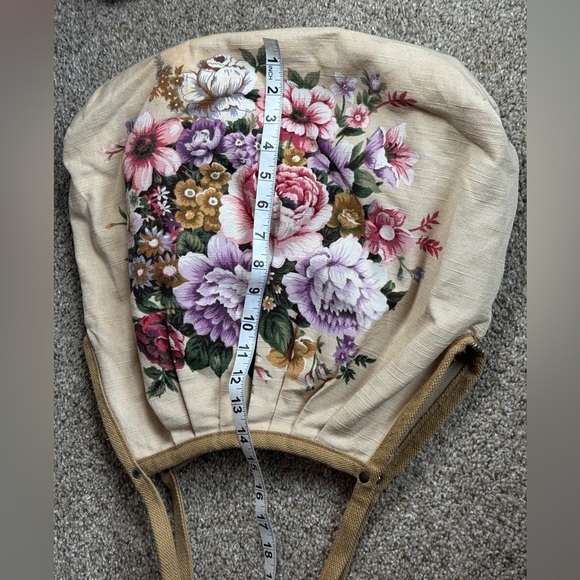 Fabric /canvas bag with flowers ✨ - Picture 6 of 6